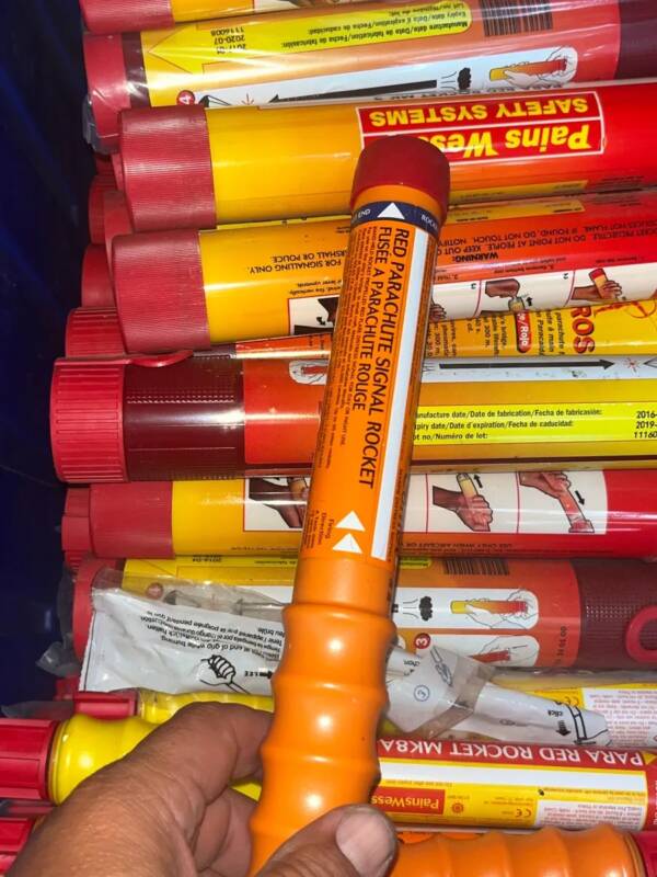 Red Rocket Parachute Flare