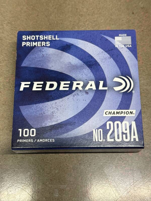 209 Shotshell or Muzzleloader Primers (100qty)