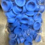 1" Diameter Plastic Tube Plug ( Blue ) - Image 2