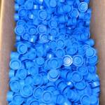 1" Diameter Plastic Tube Plug ( Blue )