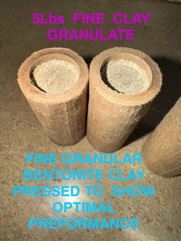 5lbs BENTONITE CLAY 
FINE GRANULAR - Image 5