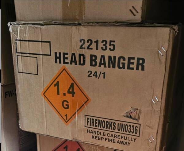 HEADBANGER 25 shot color thunderking -