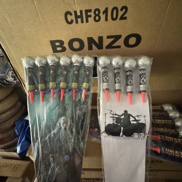 GANDOLF (s) ROCKETS 6pk 2.25"