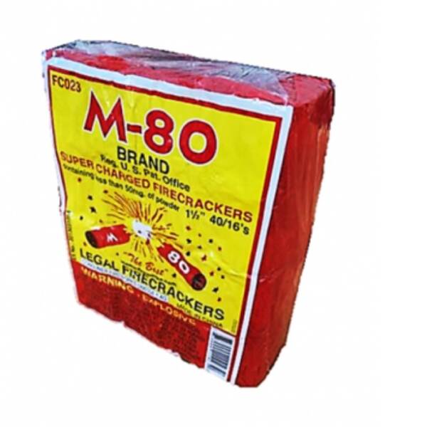 M80
BRAND FIRECRACKERS 40/16