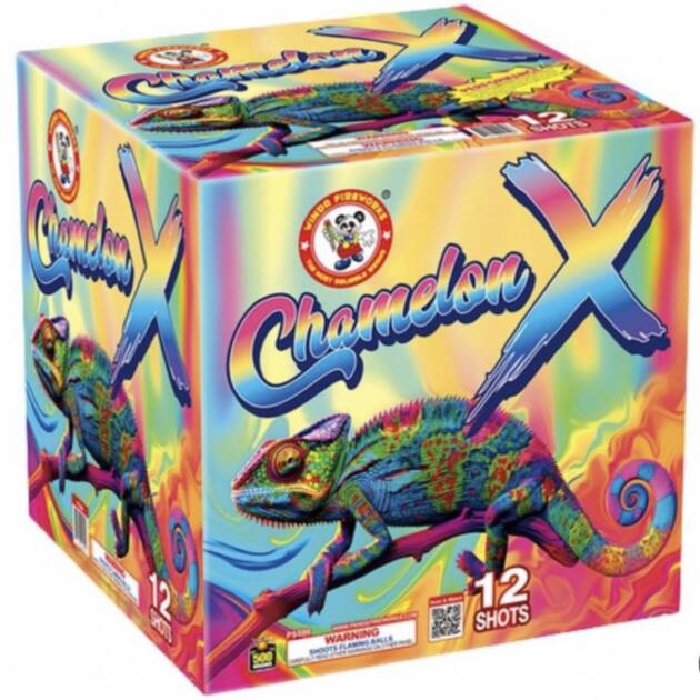 chameleon X 12s big bore multi shot 500 gram series