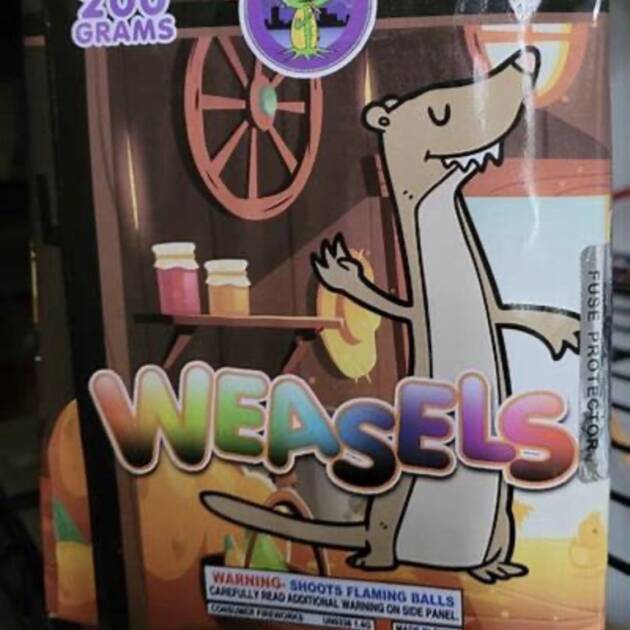 WEASELS 16s 200gram MAX LOAD