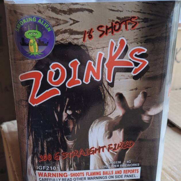 ZOINKS 16s multi effect 200 gram MAX LOAD