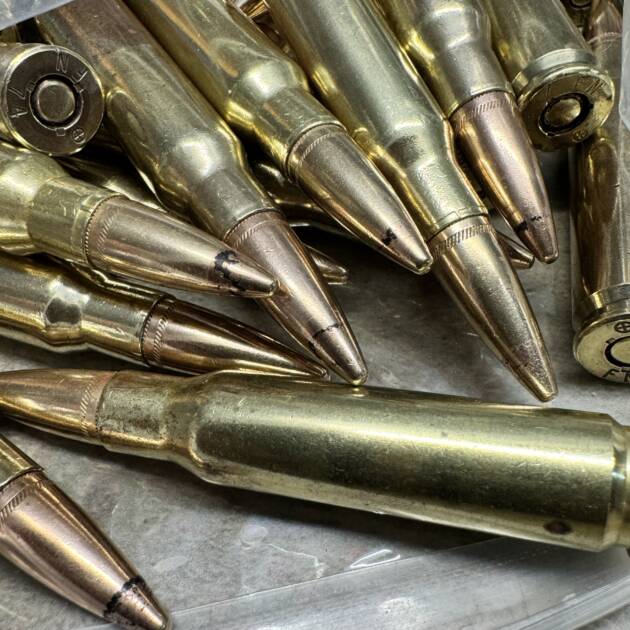 FN p80 7.62x51 live factory loaded AP  10 rnds