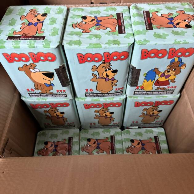 BOO BOO 200 gram 16 shot 1'' bore max load