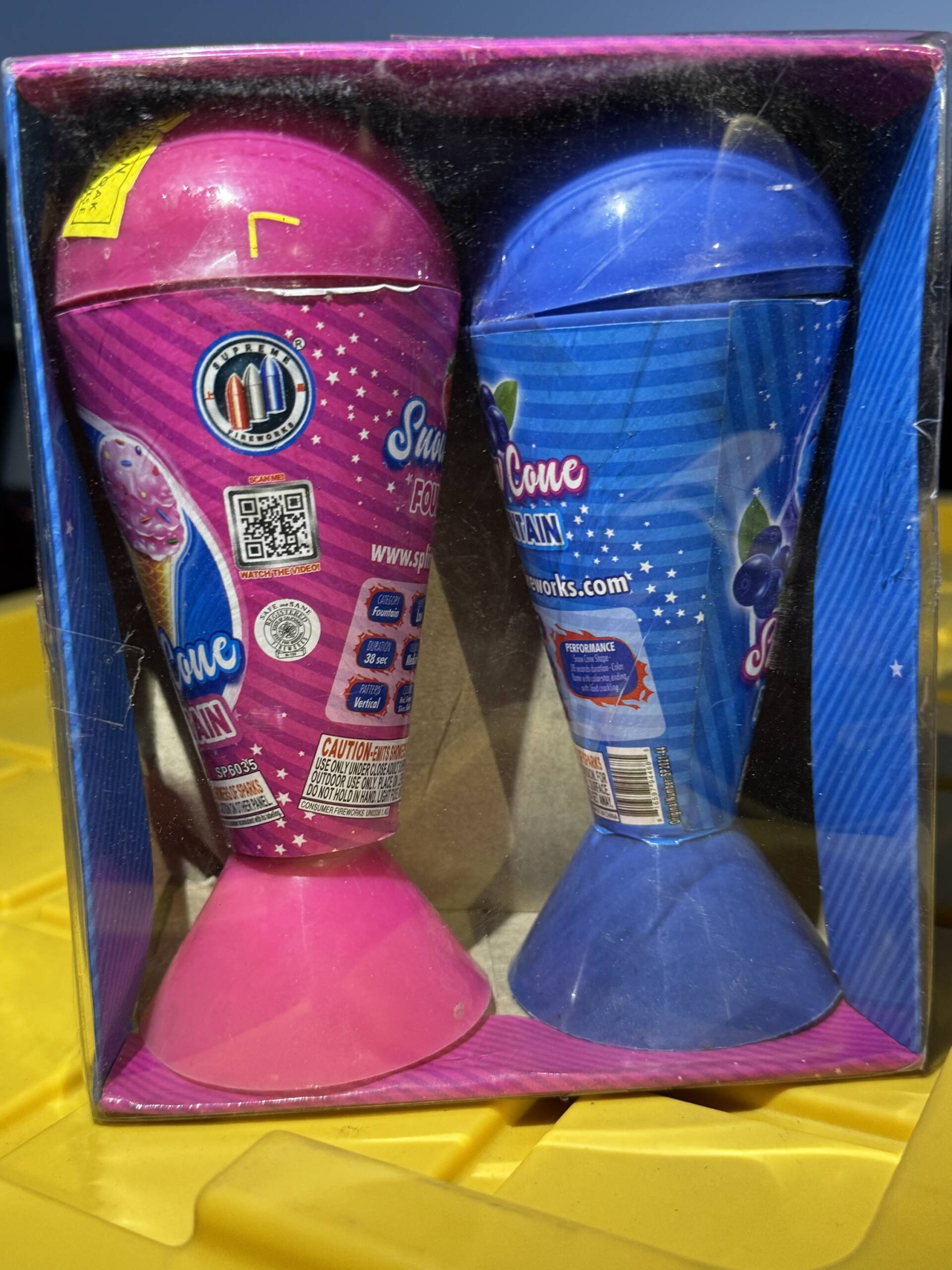 2pk SNOW CONE FOUNTAINS