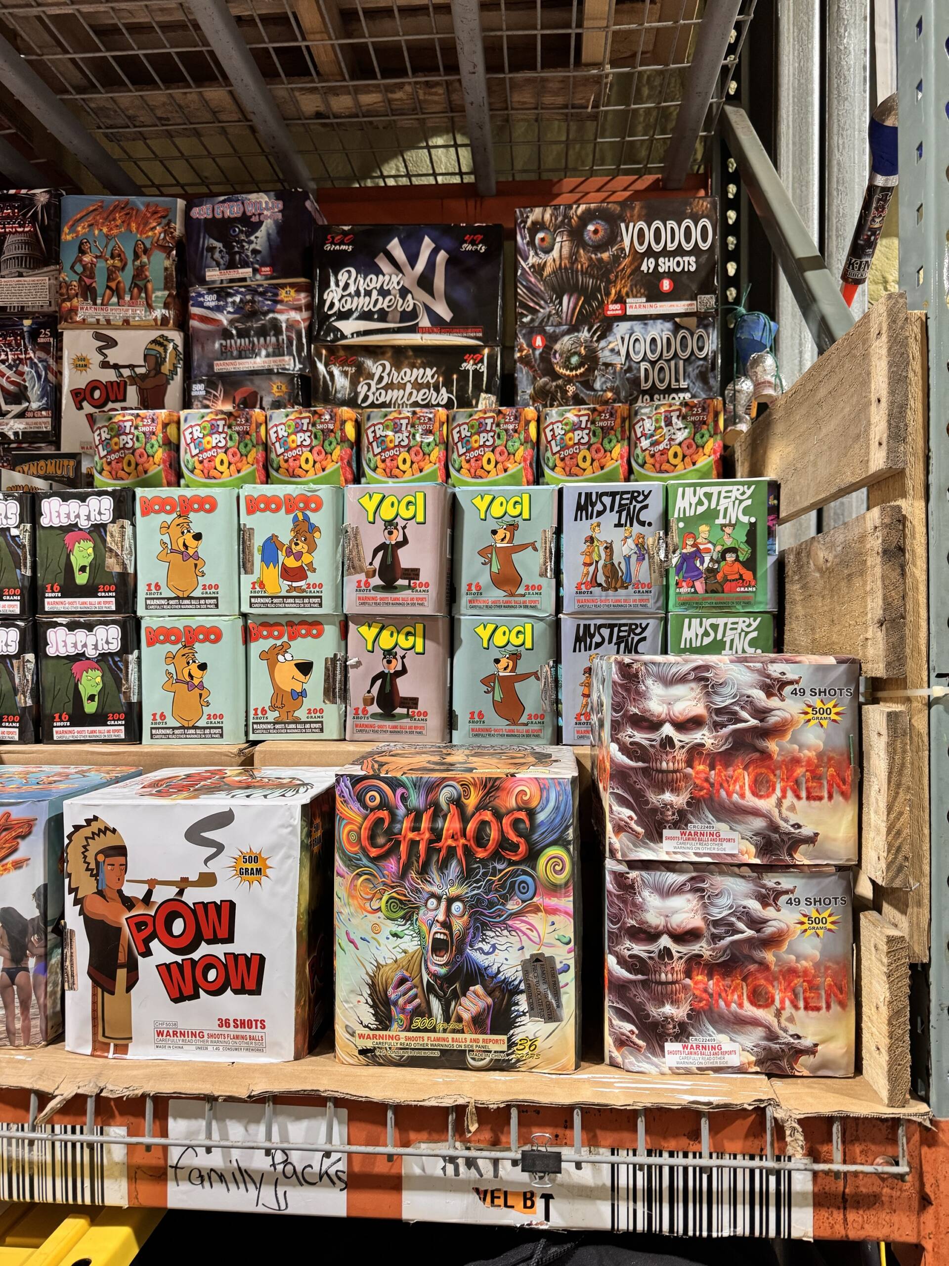 MASTER BLASTER FIREWORK ASSORTMENT ( no novelties)