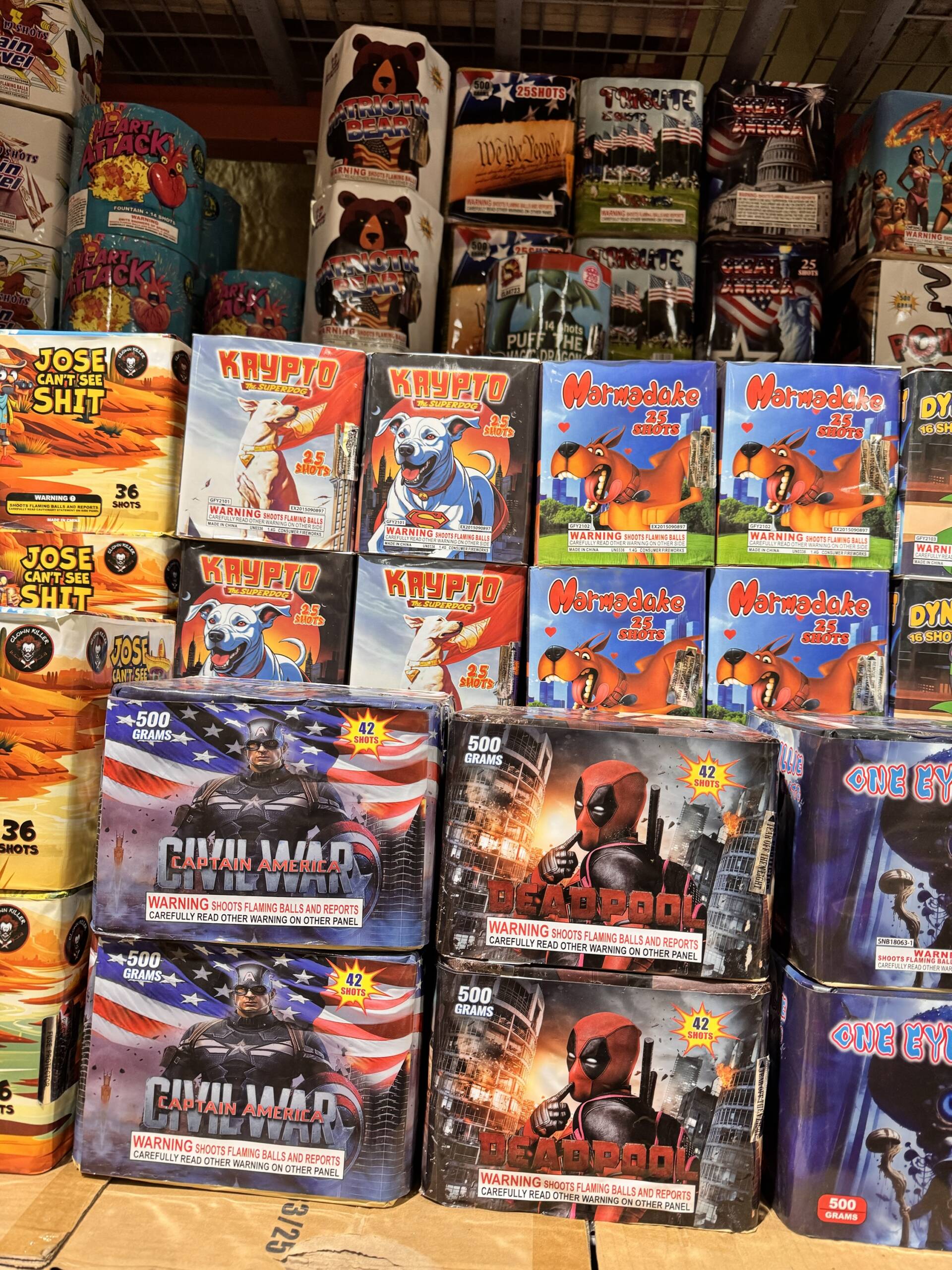 MASTER BLASTER FIREWORK ASSORTMENT ( no novelties) - Image 9