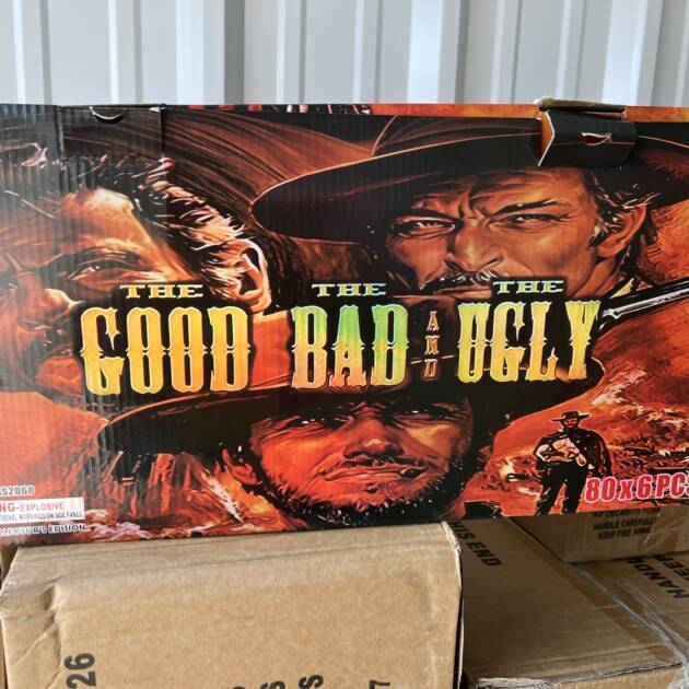 THE GOOD - THE BAD  & THE UGLY  LIMITED EDITION  Lg  CRACKERS